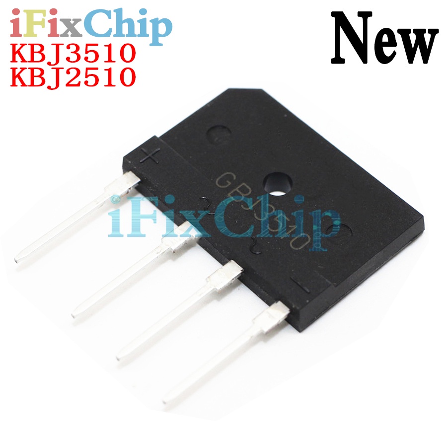 Bộ Chỉnh Lưu Cầu Chỉnh Lưu KBJ3510 GBJ3510 35A 3510 1000V KBJ2510 GBJ2510 25A 1000V 2510