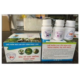 Bộ sản phẩm trị nấm, thối nhũn cho lan