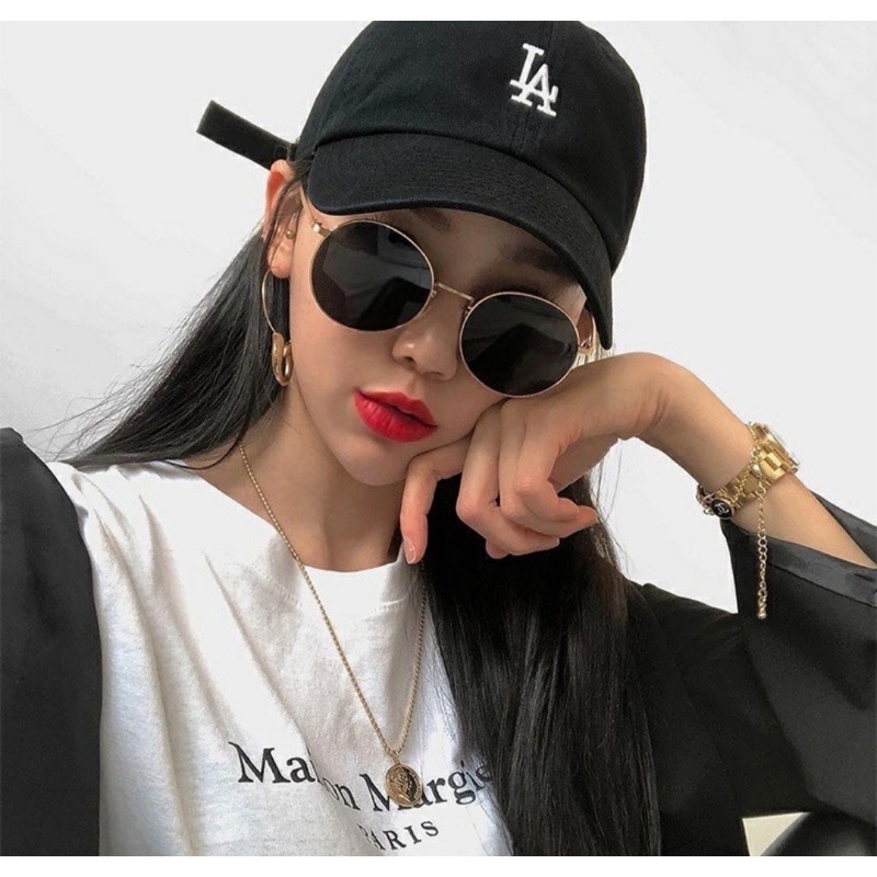 Mũ lưỡi trai nam nữ - nón kết thêu logo LA thể thao kaki mềm mịn thoáng mát thấm hút mồ hôi