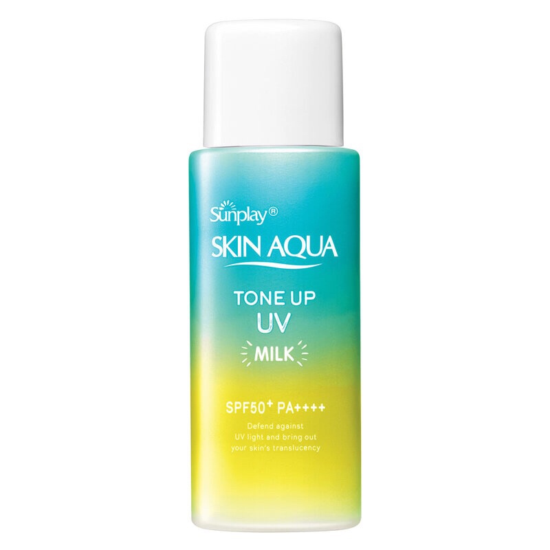 Sữa Chống Nắng Hiệu Chỉnh Sắc Da Sunplay Skin Aqua Tone Up UV Milk #Mint Green SPF 50+/Pa++++ 50g