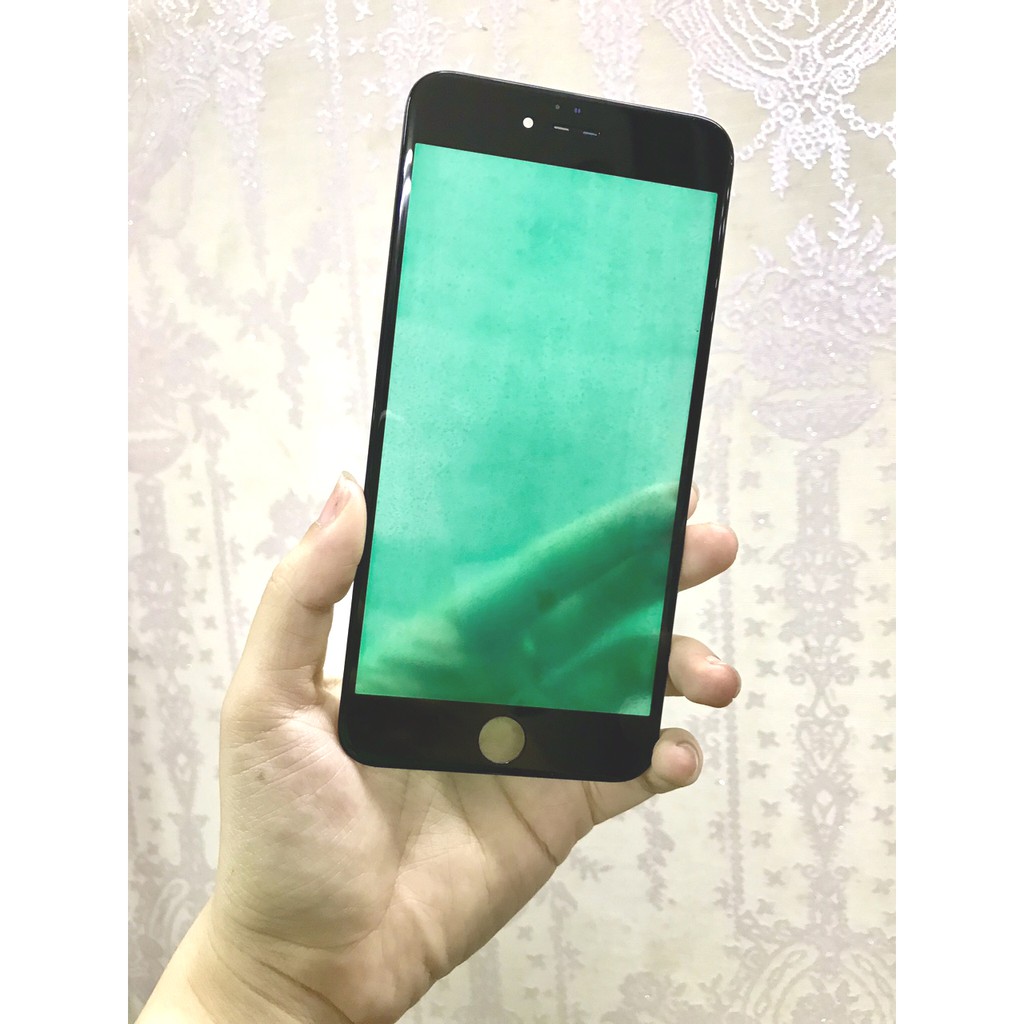 Kính liền ron, kính ép seal xanh iPhone 6 Plus