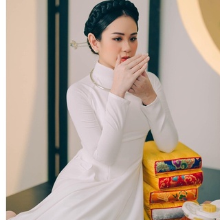 Áo dài truyền thống ( lụa mỹ cao cấp)
