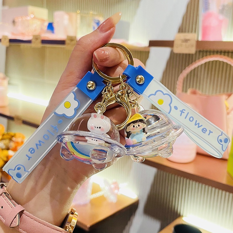 Móc Khóa Nhựa Acrylic Kiểu Dáng Hoạt Hình Sáng Tạo Dễ Thương