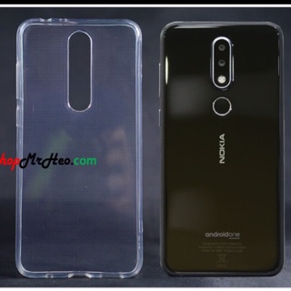 Ốp lưng dẻo cho Nokia 6.1 plus/X6 silicon trong suốt