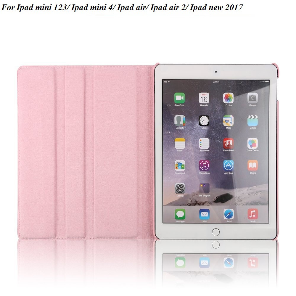 Bao da xoay 360 cho ipad mini 123/ipad mini 4/ipad air2/ipad 234/ipad air/ipad new2017 -- | BigBuy360 - bigbuy360.vn