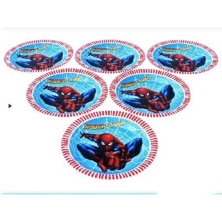 Đĩa Giấy  Phụ Kiện Trang Trí Sinh Nhật, Dĩa Giấy Sinh Nhật Trang Trí Bàn Tiệc Cho Bé