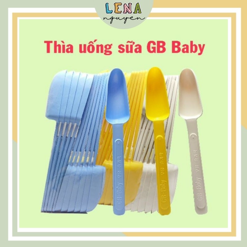 Muỗng xúc sữa GB Baby𝑭𝑹𝑬𝑬𝑺𝑯𝑰𝑷 Thìa uống sữa, ống bón sữa cho bé lười ăn