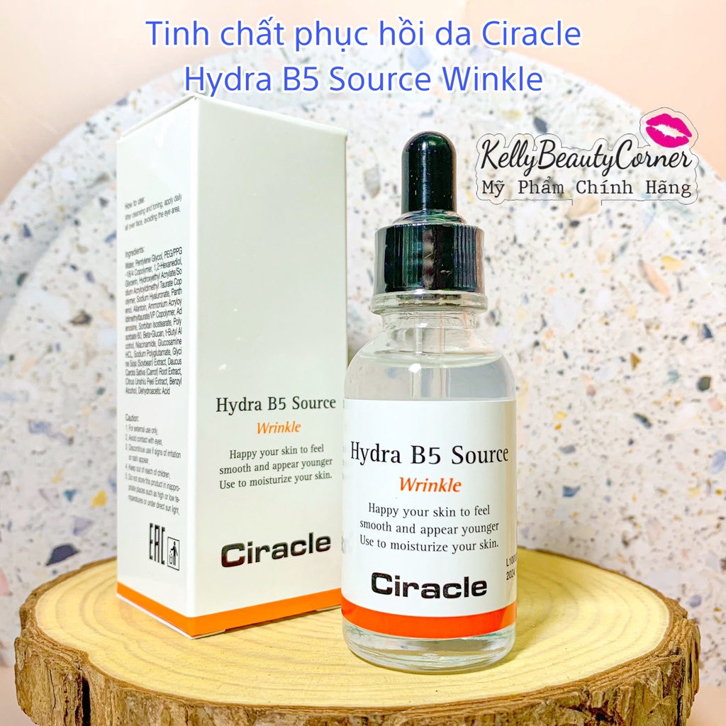 Tinh chất phục hồi da tổn thương Ciracle Hydra B5 Source Wrinkle