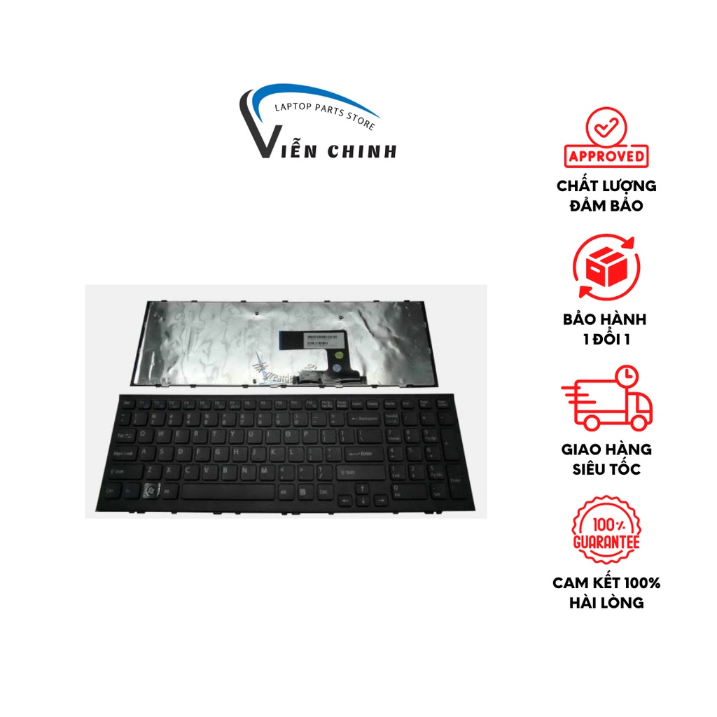 Bàn phím laptop Sony VPCEL -EL ĐEN