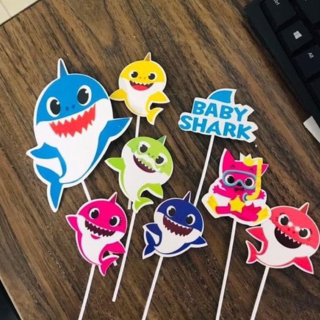 Combo 5 set cắm baby shark