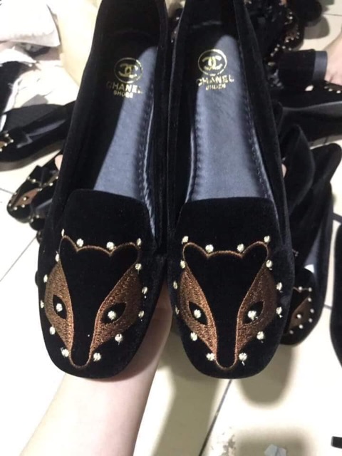 Giày Bệt thêu ong, thêu cáo kèm ảnh thật | BigBuy360 - bigbuy360.vn