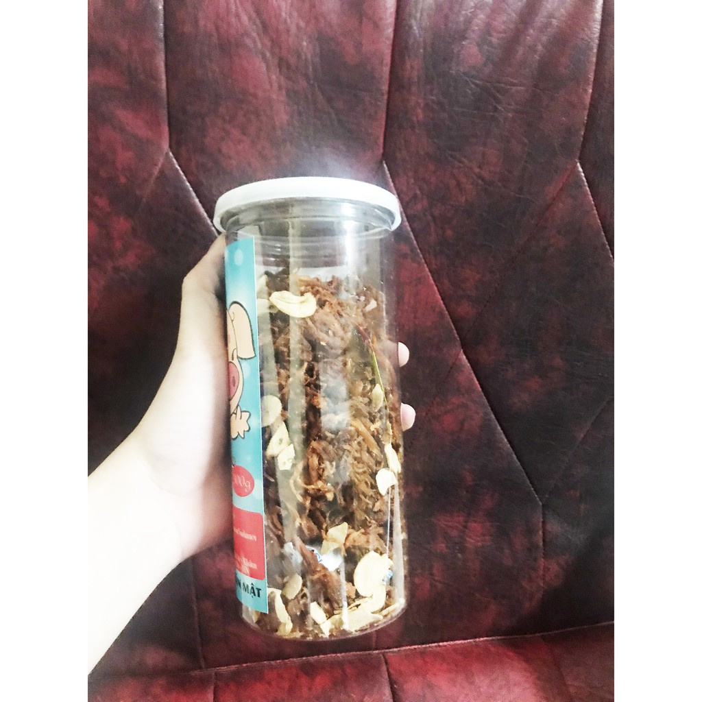 [Mã GROXUAN1 giảm 8% đơn 150K] Khô heo cháy tỏi, thịt lợn xé sợi cay loại 300g shop 3AE đồ ăn vặt ngon Hà Nội | BigBuy360 - bigbuy360.vn