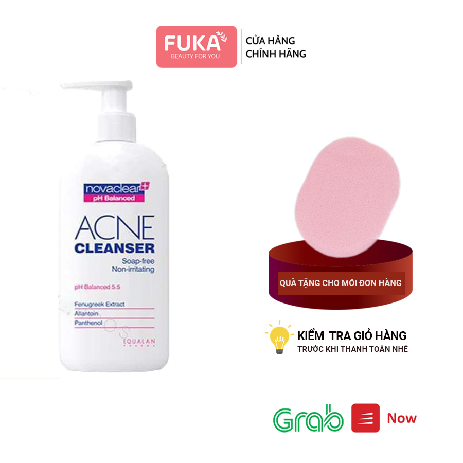 Sữa rửa mặt cho da mụn NOVA CLEAR - Sữa rửa mặt sạch sâu ACNE CLEANSER