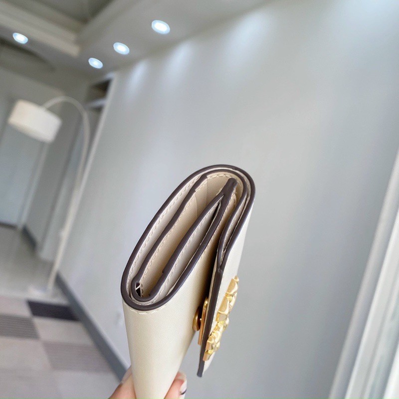 Ví T.B tory eleanor logo cream