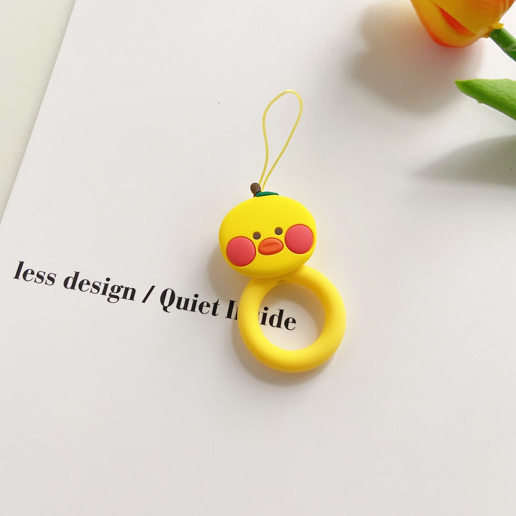 silicone strap for Phone Key Strap For Mobile Phone Strap Strap Bracelet Cartoon Phone Accessories