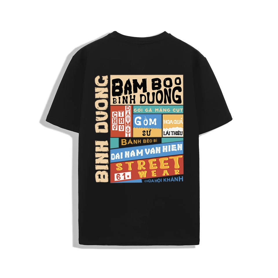 ÁO THUN BÌNH DƯƠNG UNISEX ÁO PHÔNG BÌNH DƯƠNG FORM RỘNG 2021 | BigBuy360 - bigbuy360.vn
