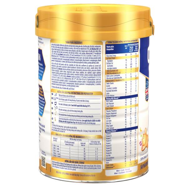 1 Lon Sữa  Vinamilk Optimum Gold 1 Loại Bột Lon 800g- HSD 2025