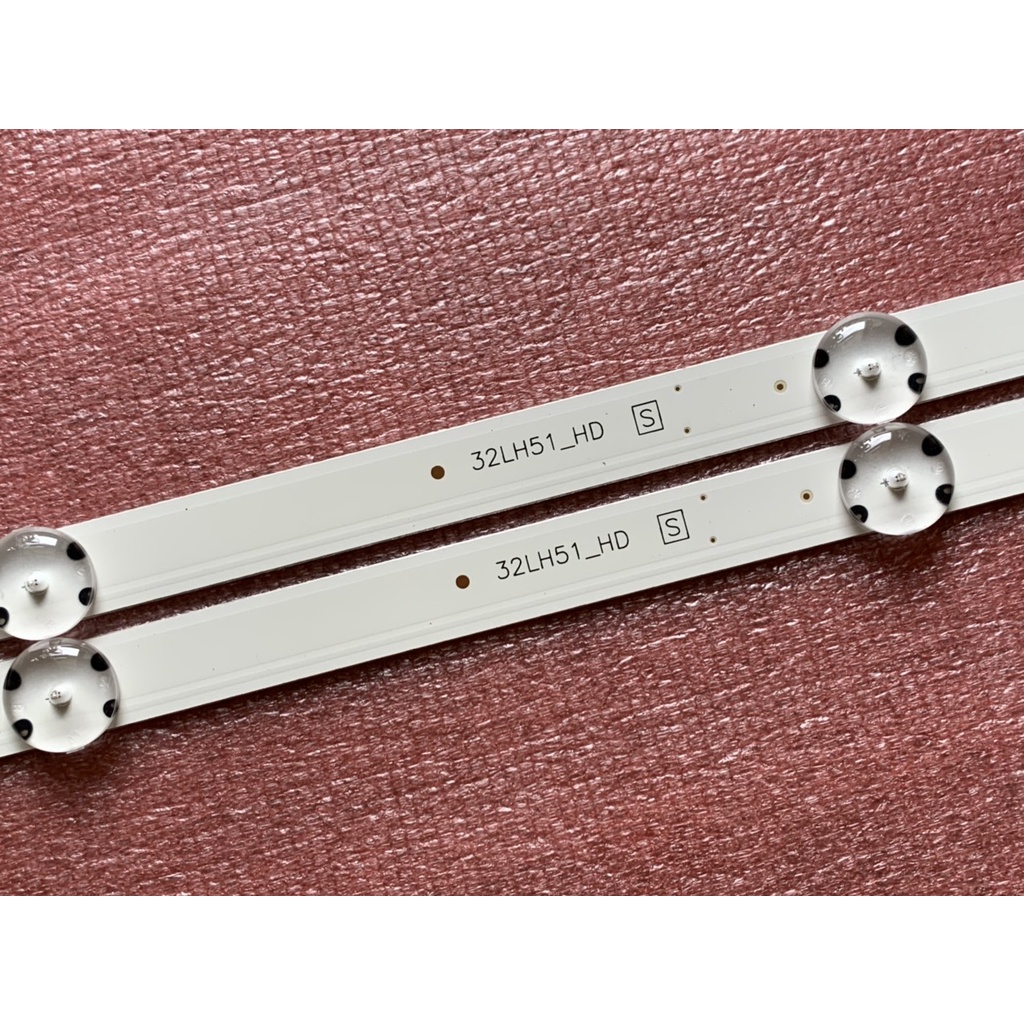 THANH LED TIVI LG 32LH591D 32LJ571D 32''V16.5 ART3 2718 REV0.11 V16.5 32 DH MỚI 100%, BỘ 2 THANH, MỖI THANH 5 BÓNG 3V