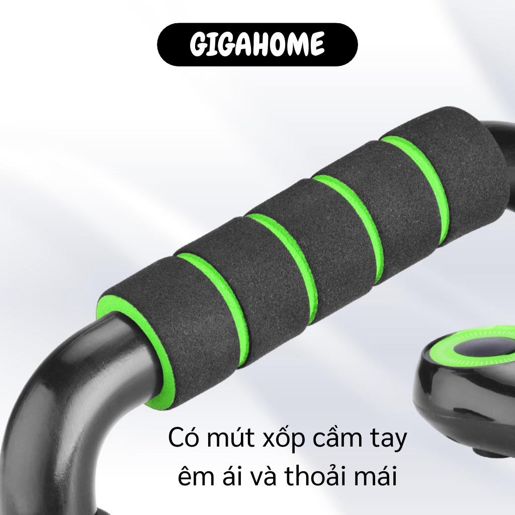 Dụng Cụ Hít Đất GIGAHOME Dụng Cụ Tấp Chống Đẩy Hiệu Quả Chữ U Tại Nhà, Chịu Lực Cao 9380