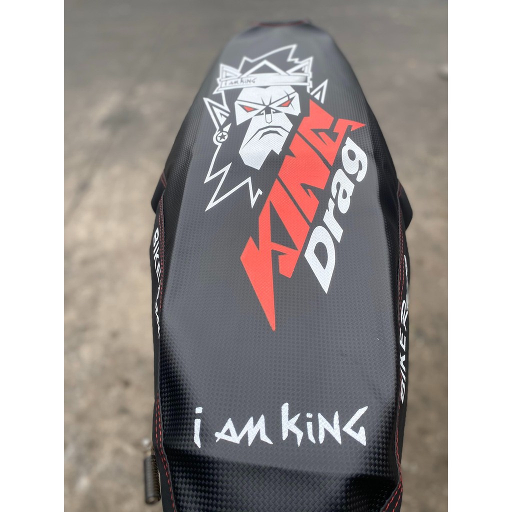 Bọc yên xe máy KING DRAG chống nước chống thấm chất liệu dày dặn tính thẩm mỹ cao co giãn đa chiều