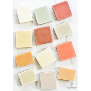 1KG PHÔI XÀ PHÒNG ĐẤT SÉT-BENTONITE CLAY- GREEN CLAY- PINK CLAY