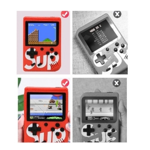 Máy chơi game cầm tay mini 4 nút SUP 400 trò vui nhộn chơi được 2 người giá rẻ. BH 6 tháng MUMBABY48