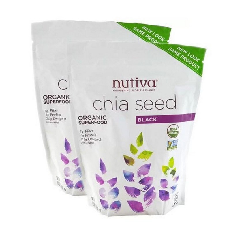 Hạt chia Nutifood Nutiva Organic Chia Seed 907g