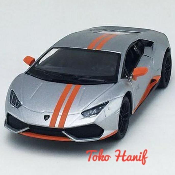 Diecast Miniature Huracan Lp610-4 Avio Silver