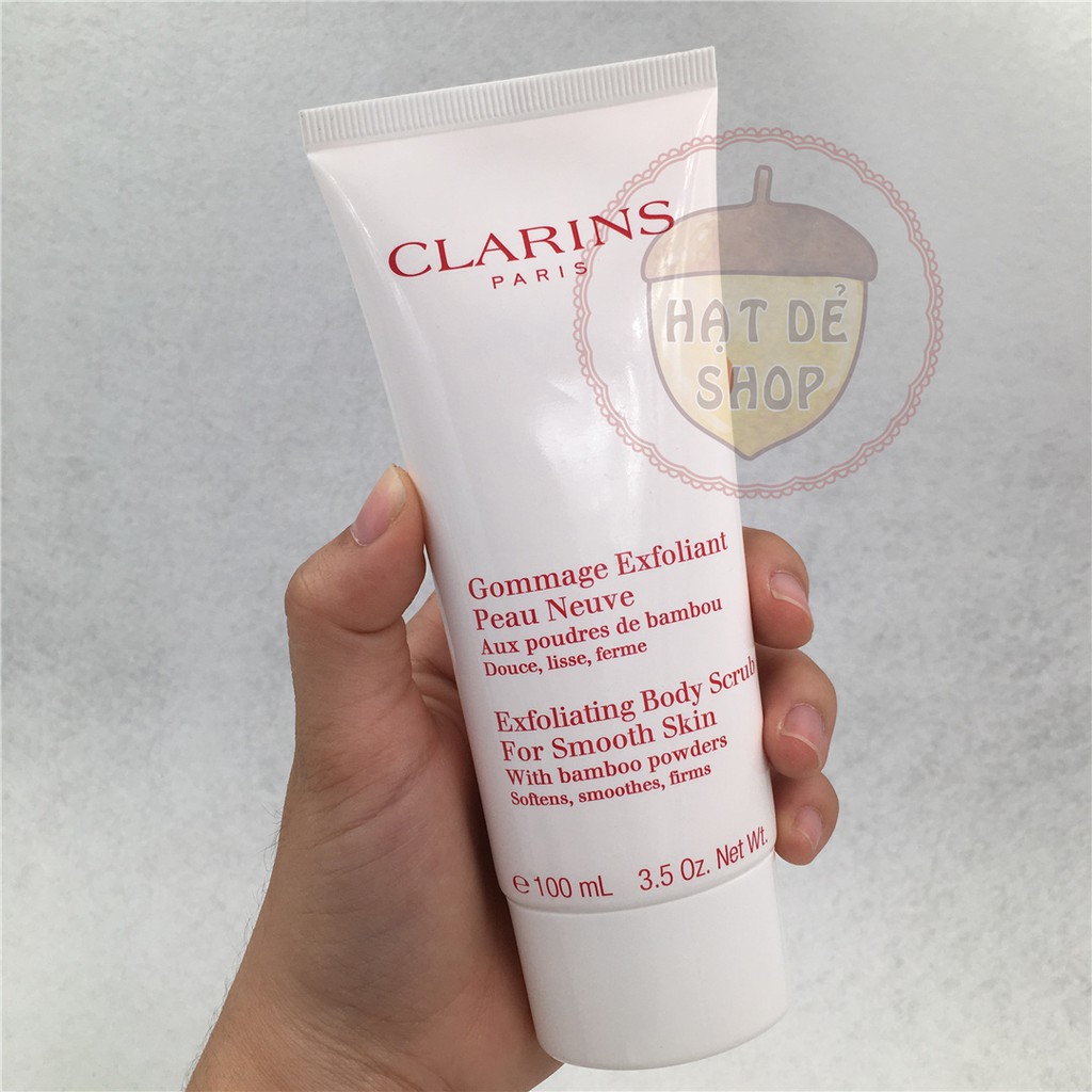 Clarins Tẩy Tế Bào Chết Mịn Da Sạch Sâu Exfoliating Body Srcub For Smooth Skin 100ml