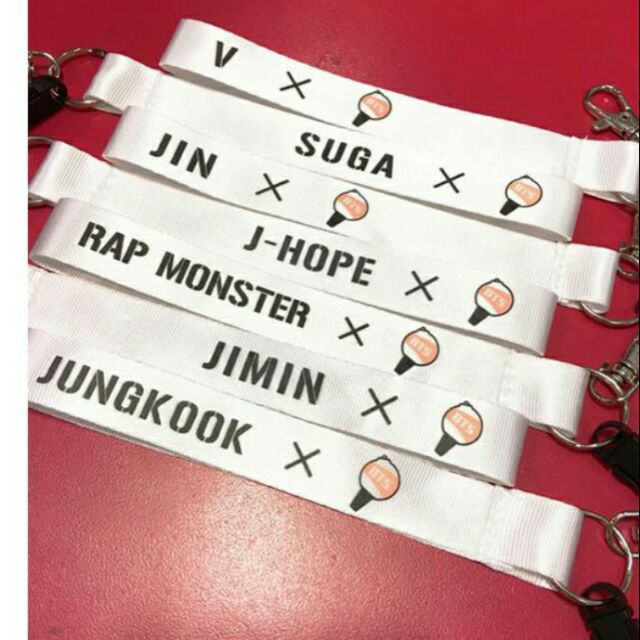 nametag bts exo tfboys in theo yêu cầu