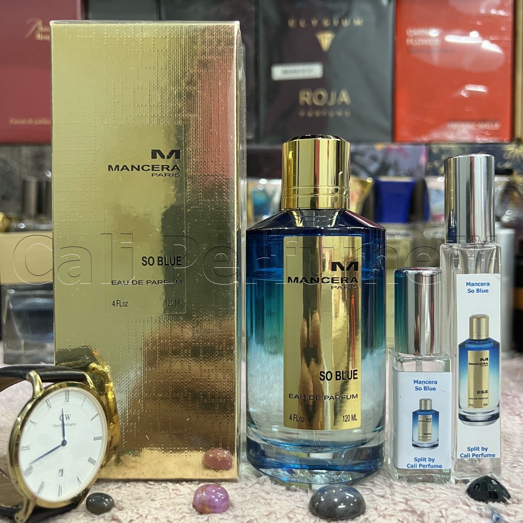 [Siêu Cuốn Hút] Nước Hoa Unisex Hương Mùa Hè Mancera So Blue