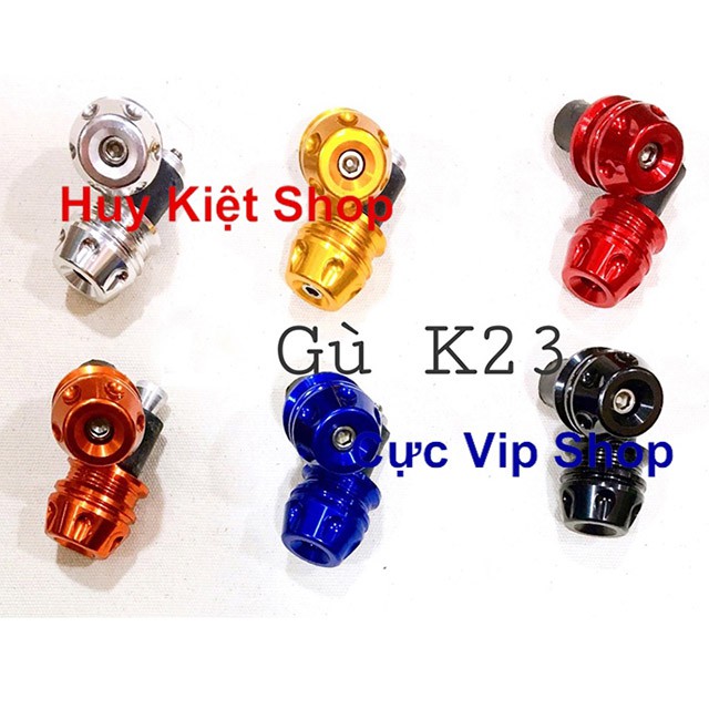 (Dùng cho tất cả các loại xe) Gù Tay Lái Nhôm CNC K23 Cao Cấp