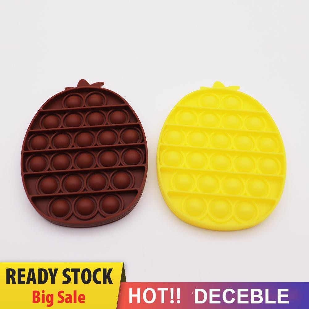 Pop It Fidget Đồ chơi Fruit Shape Push Bubble Sensory Đồ chơis Autism Anti-stress Đồ chơis Puzzle Game