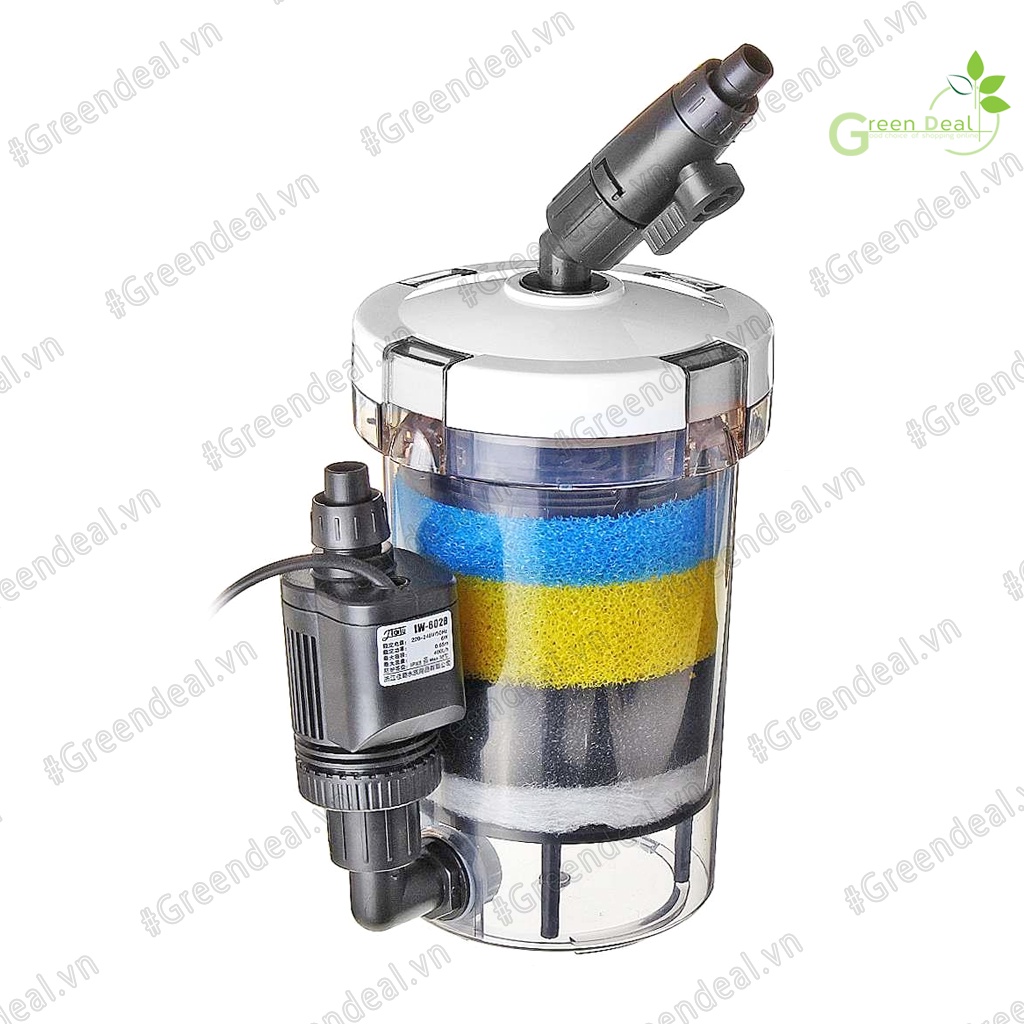 JIALU - Outside Filter LW-603B | Máy lọc thùng lọc nước cho hồ cá thuỷ sinh