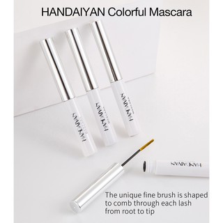 Mascara chuốt mi 12 màu lựa chọn kháng nước dành cho nữ