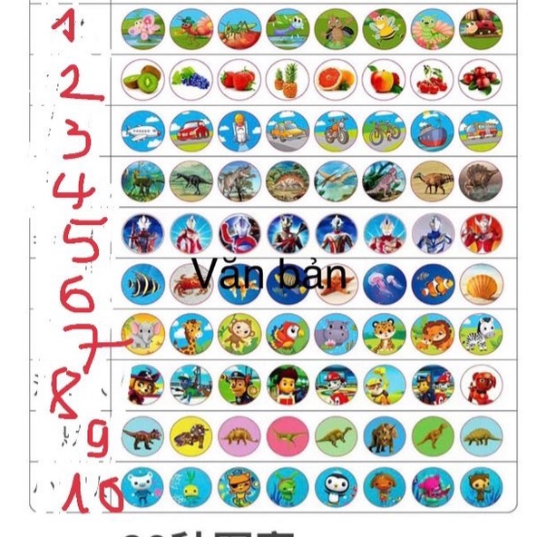 Đèn hình chiếu cho bé 24 -48 hình động vật