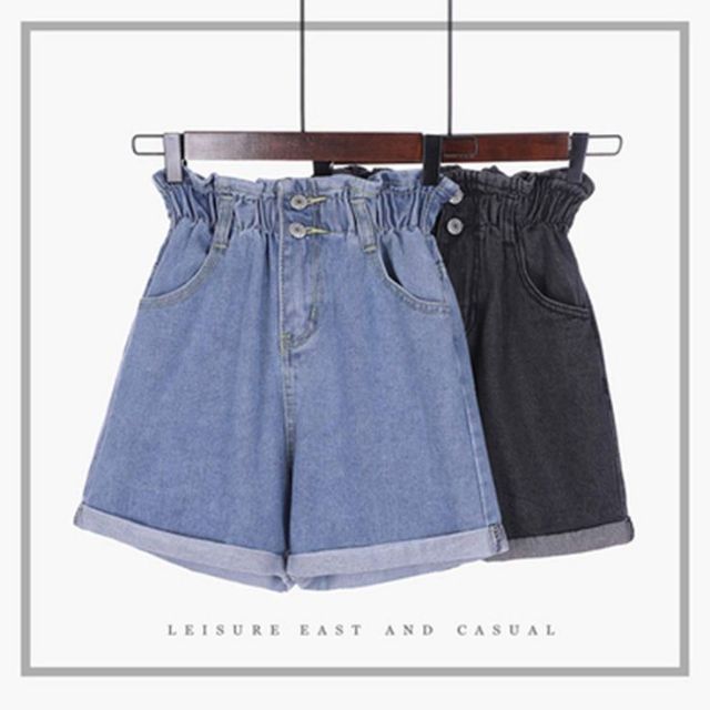 QUẦN ĐÙI JEAN LƯNG THUN | BigBuy360 - bigbuy360.vn