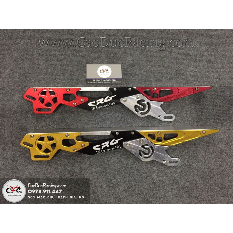 SIÊU RẺ - Cacter nhôm che sích CNC - kích cỡ lỗ ốc dài dễ dàng gắn được mọi loại xe