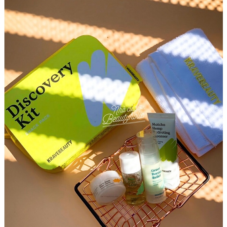 Set dưỡng mini Discovery Kit KRAVE BEAUTY