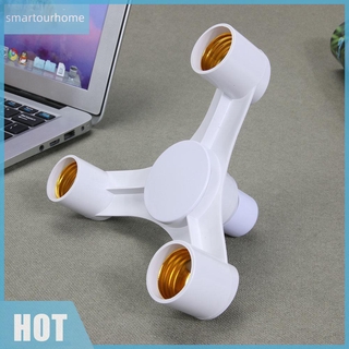 Đui Đèn Chia Cổng 3 Trong 1 E27 Sang 3e27