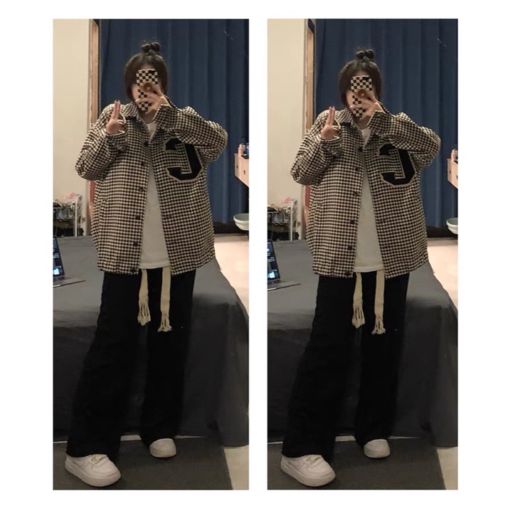 ÁO KHOÁC SOMI DẠ TWEED ULZZANG 💓 KHOÁC DẠ STYLE HÀN QUỐC | BigBuy360 - bigbuy360.vn