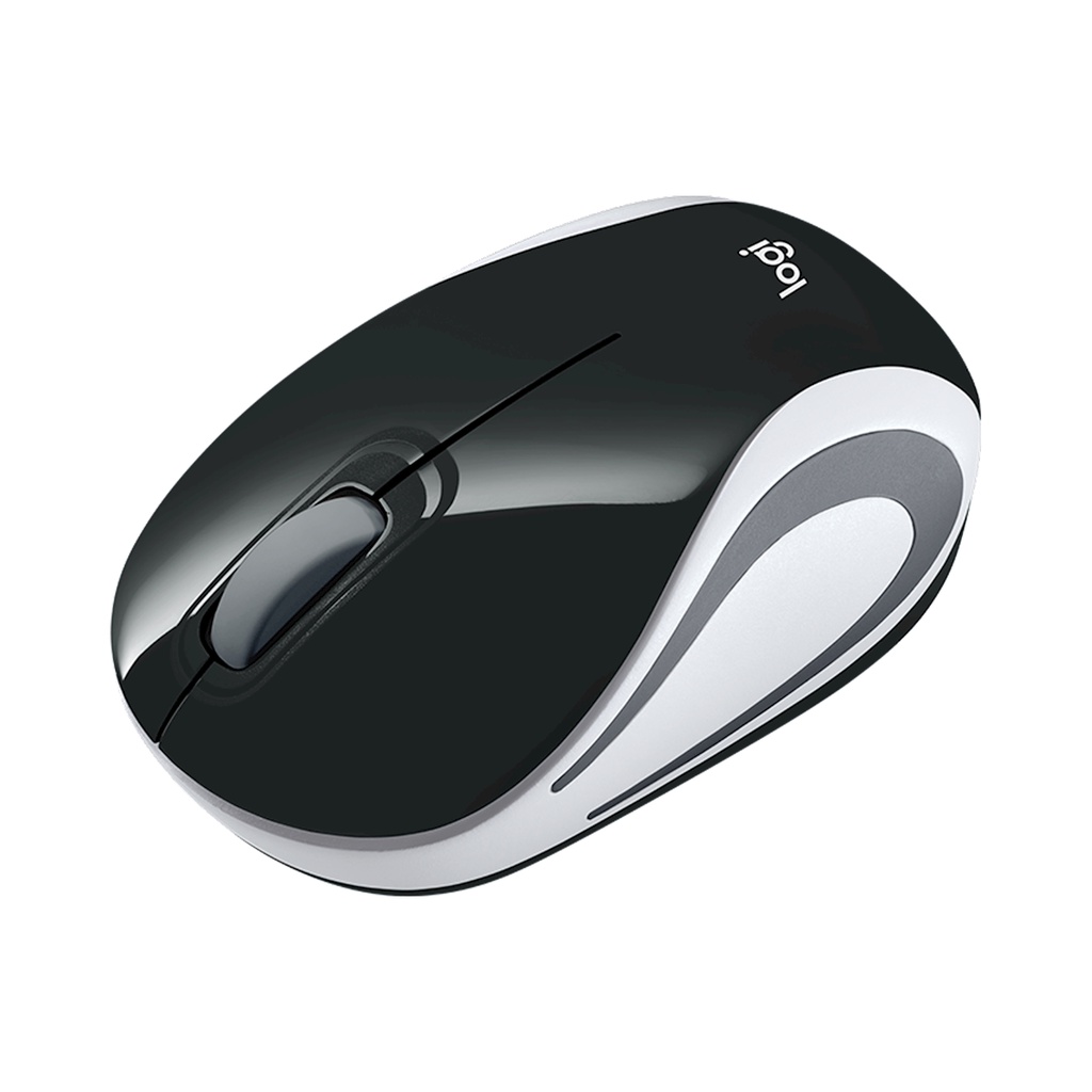 Chuột không dây mini Logitech M187 - kết nối USB reciever 10m - Hàng chính hãng, bảo hành 3 năm