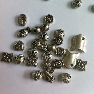 🌺 Charm lỗ xỏ dây cước tròn 1mm