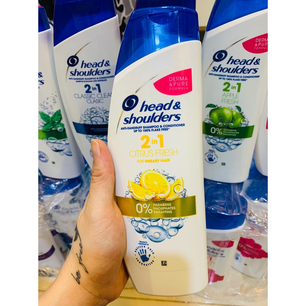 Dầu gội giảm gàu từ Head &amp; Shoulders 500ml Hàng Đức