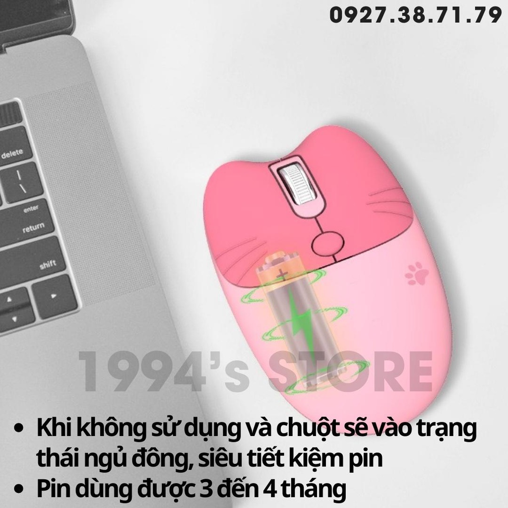 [CÓ SẴN] Chuột ĐA KẾT NỐI bluetooth + không dây Ferris Hand M3 MOFII nhiều màu xinh xắn dễ thương - Bảo hành 12 tháng