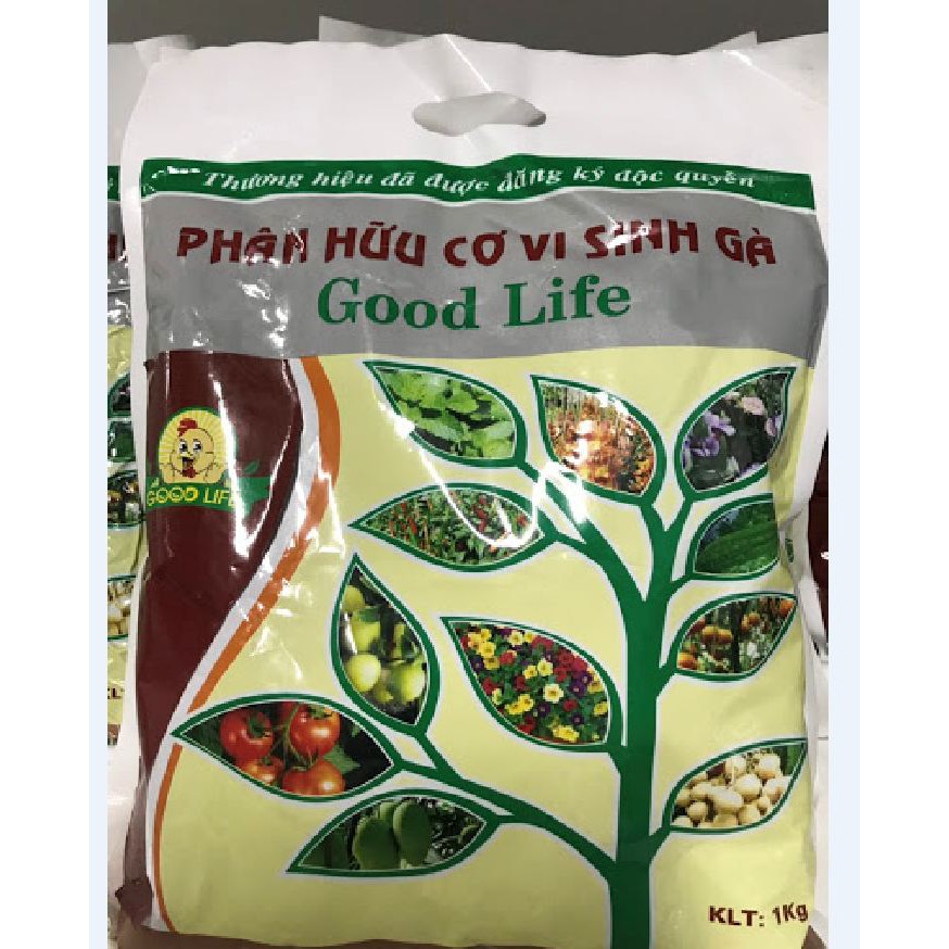 Phân bón hữu cơ vi sinh gà Goodlife_ 1kg