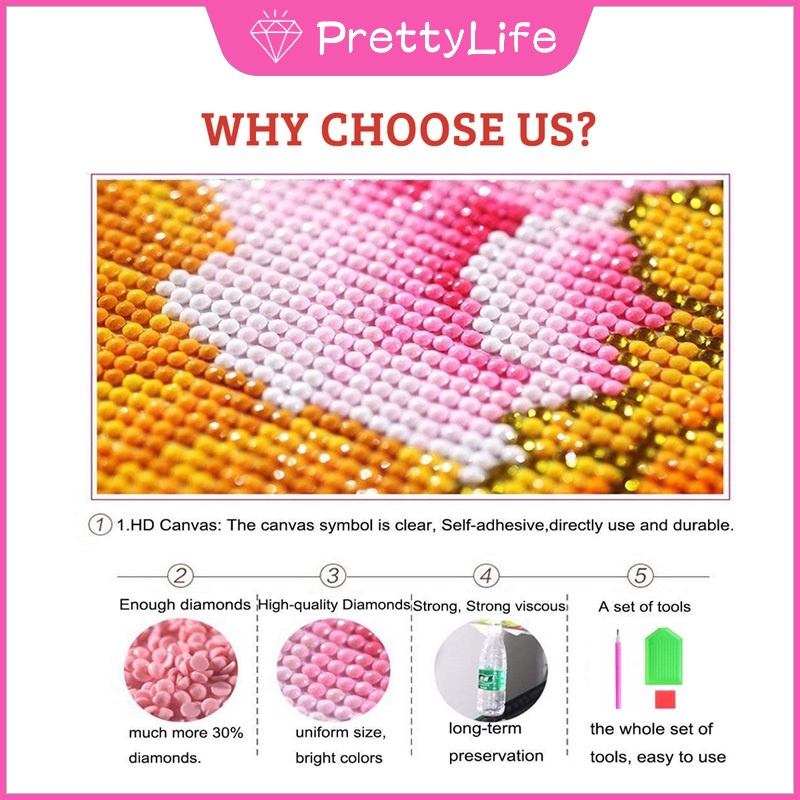 Tranh Đính Đá 5D Tự Làm Hình EXO Kích Thước 30X40cm Trang Trí Nhà Cửa