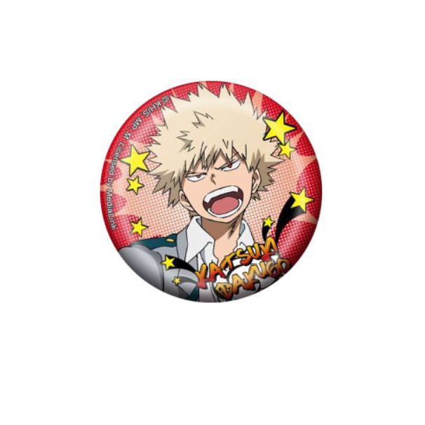 Combo 4 huy hiệu cài áo IN HÌNH My Hero Academy Học viện anh hùng anime chibi dễ thương tiện lợi