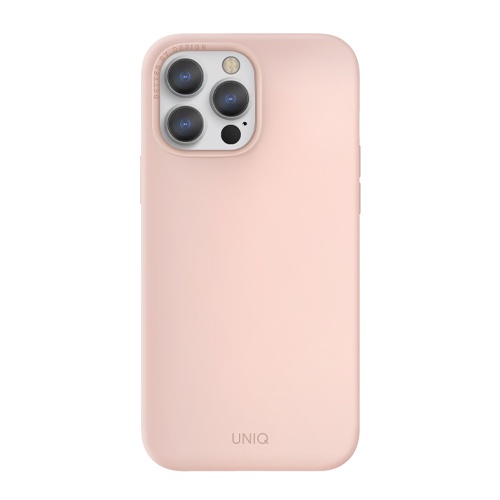 Ốp Lưng Case Silicone Dành Cho iPhone 13 Pro Max / 13 Pro / 13, UNIQ Lino Case, Siêu Mịn, Chống Sốc