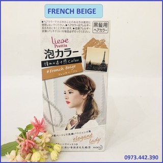 [SALE DỌN KHO] BỌT NHUỘM TÓC NỮ LIESE 108ML NHẬT BẢN